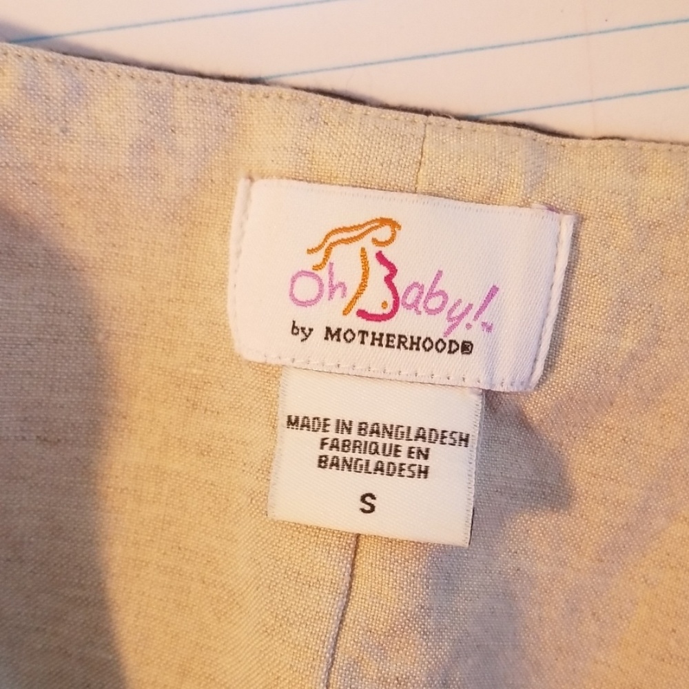 Oh Baby by Motherhood Linen Sleeveless Top - Picture 6 of 8